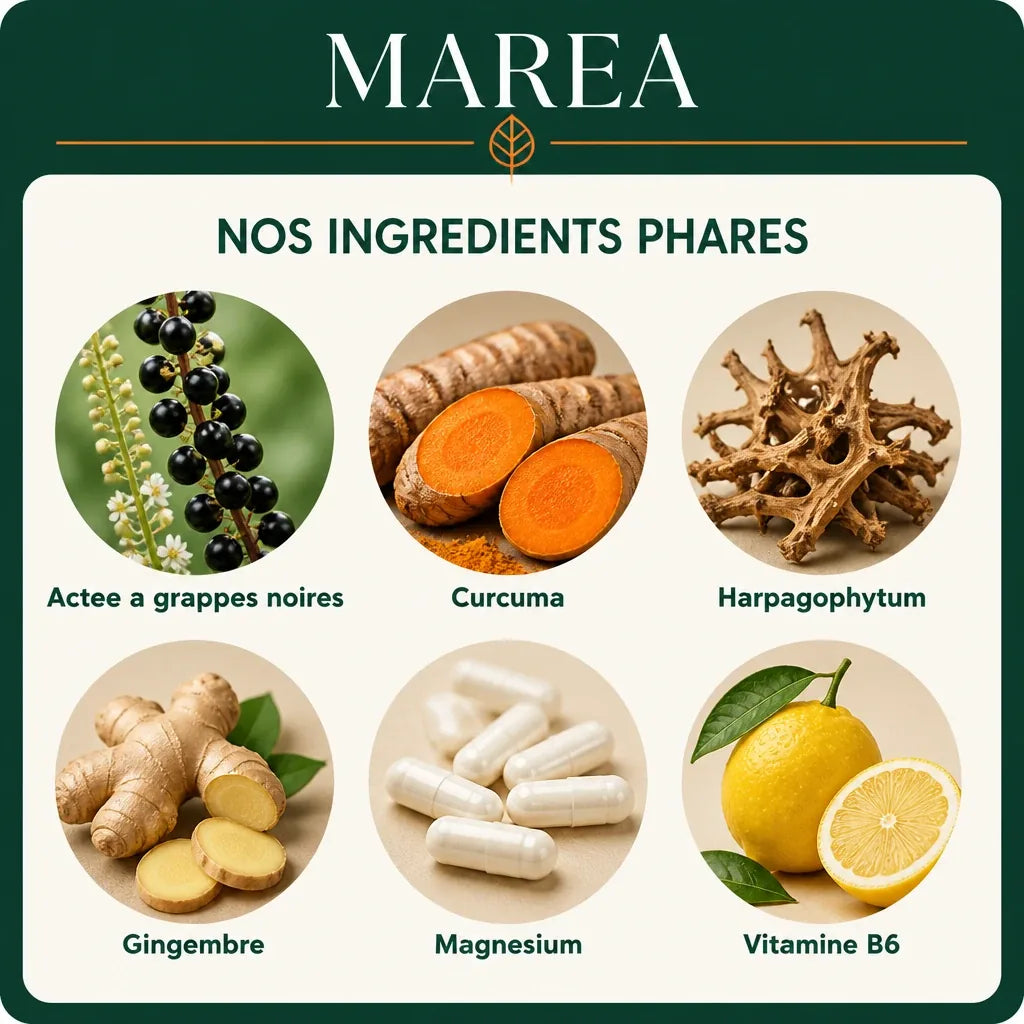 Maréa Confort Articulaire - ingrédients phares