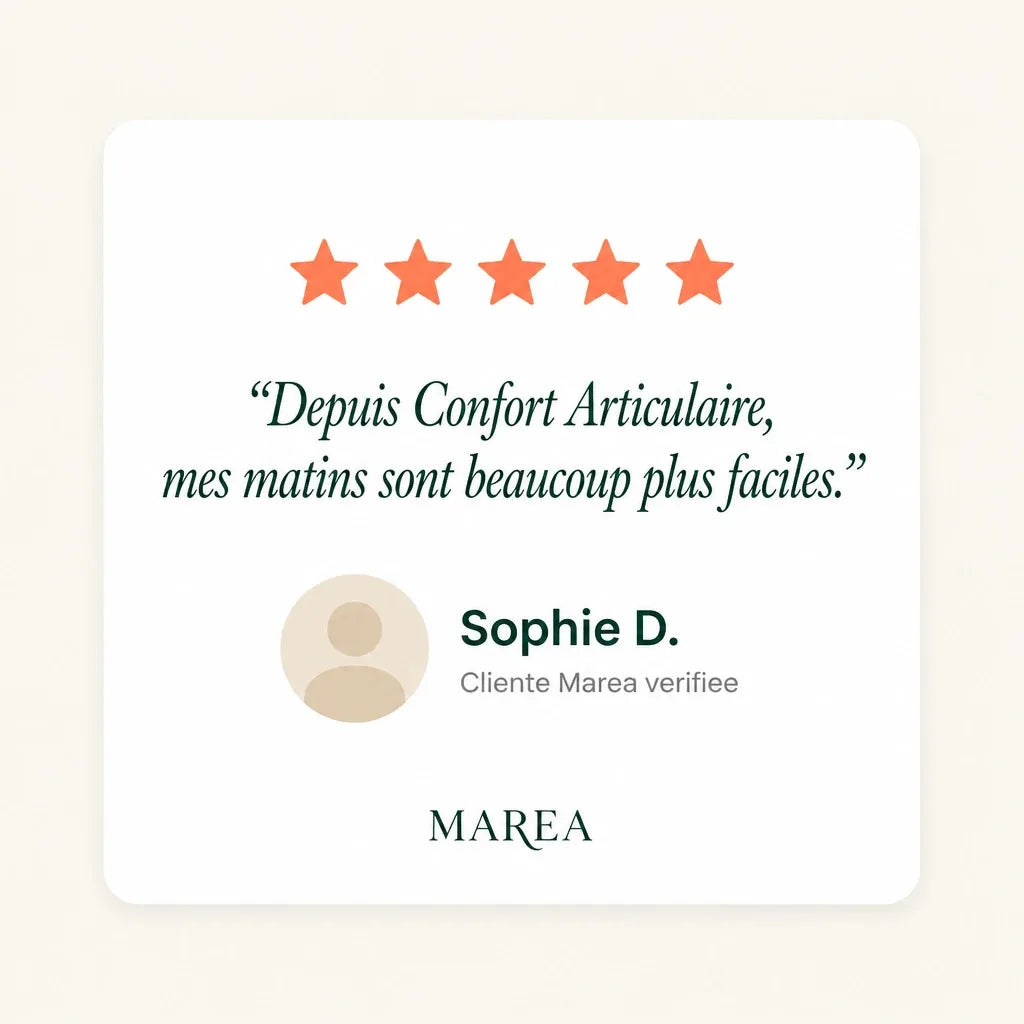 Maréa Confort Articulaire - témoignage