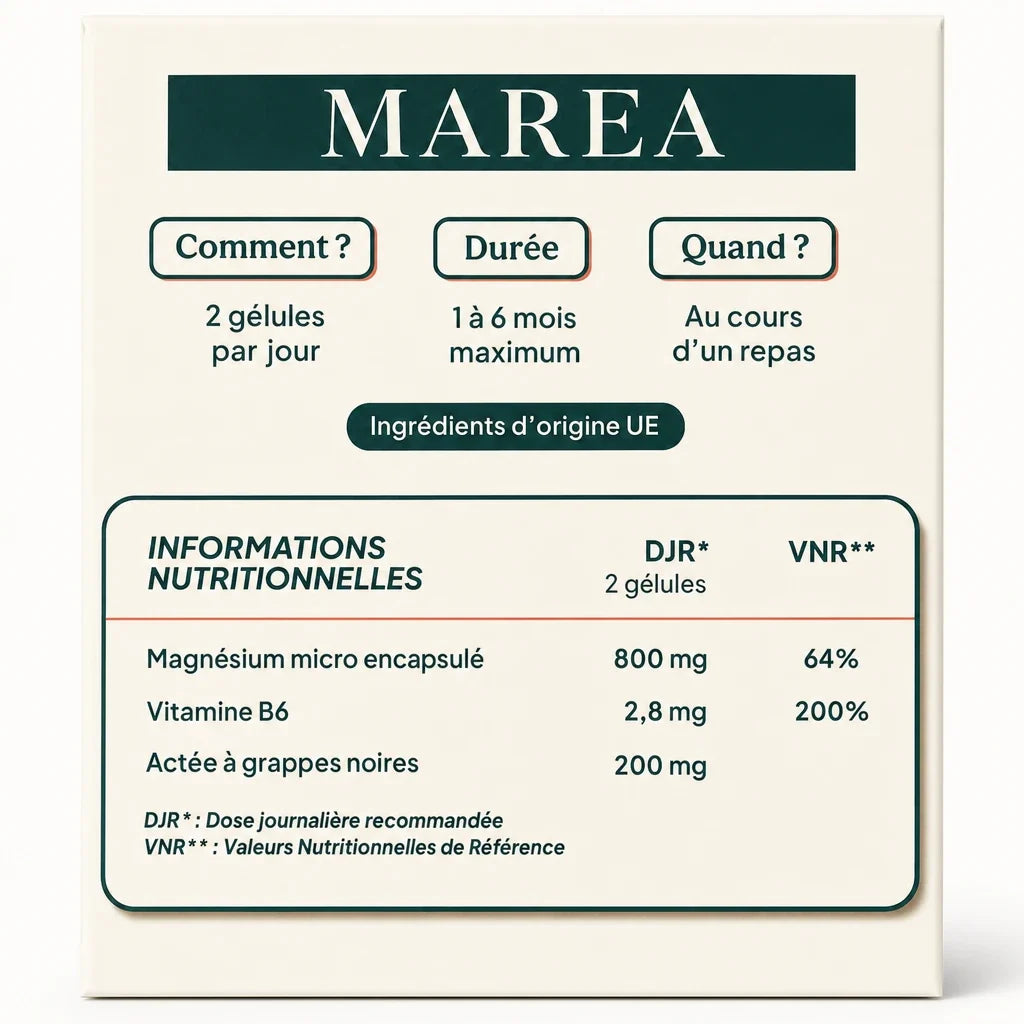 Maréa Confort Articulaire - ingrédients